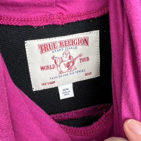 True Religion Pullover Rhinestone - M - Picture 4 of 9